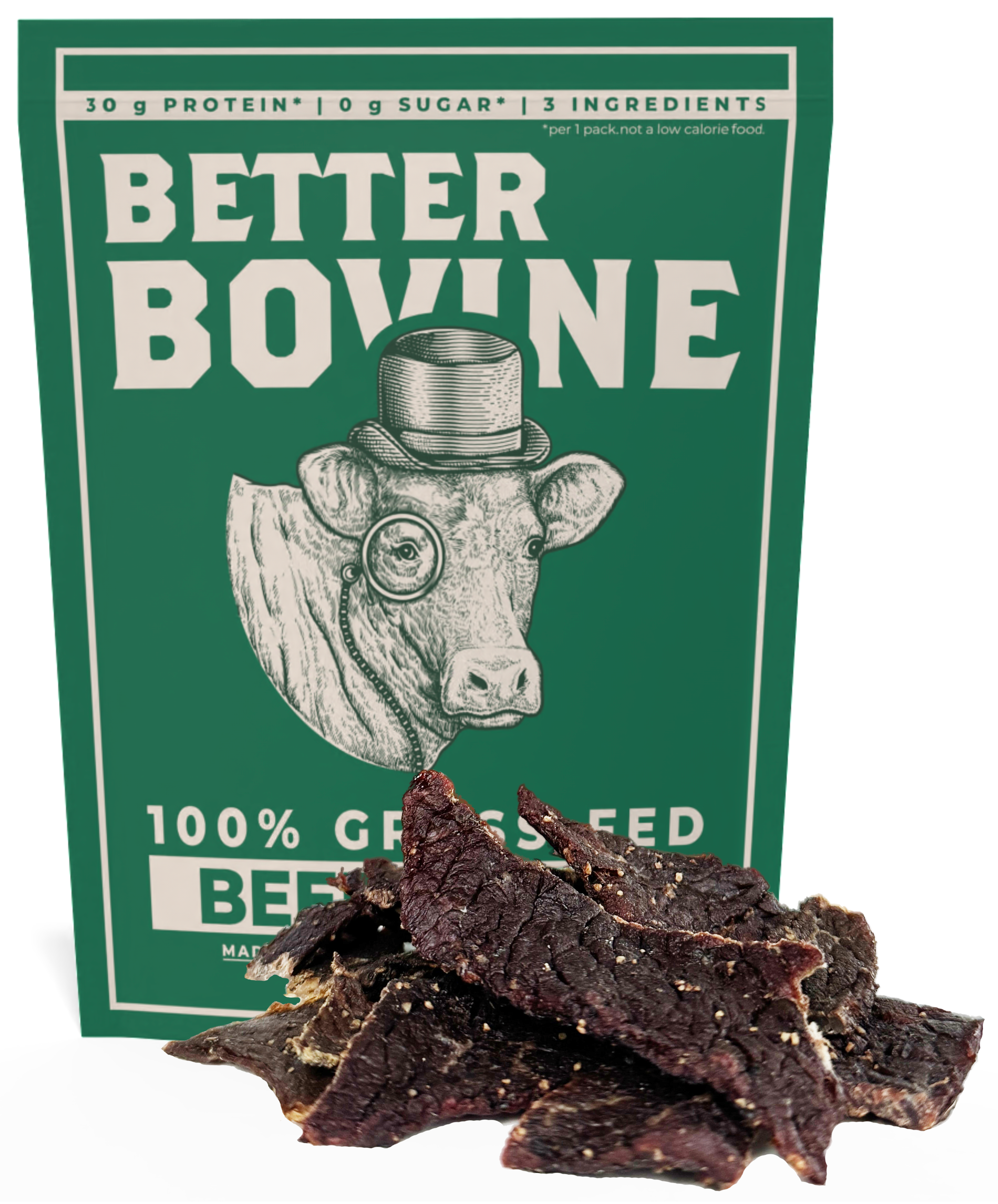 100% Grass-fed Beef Jerky